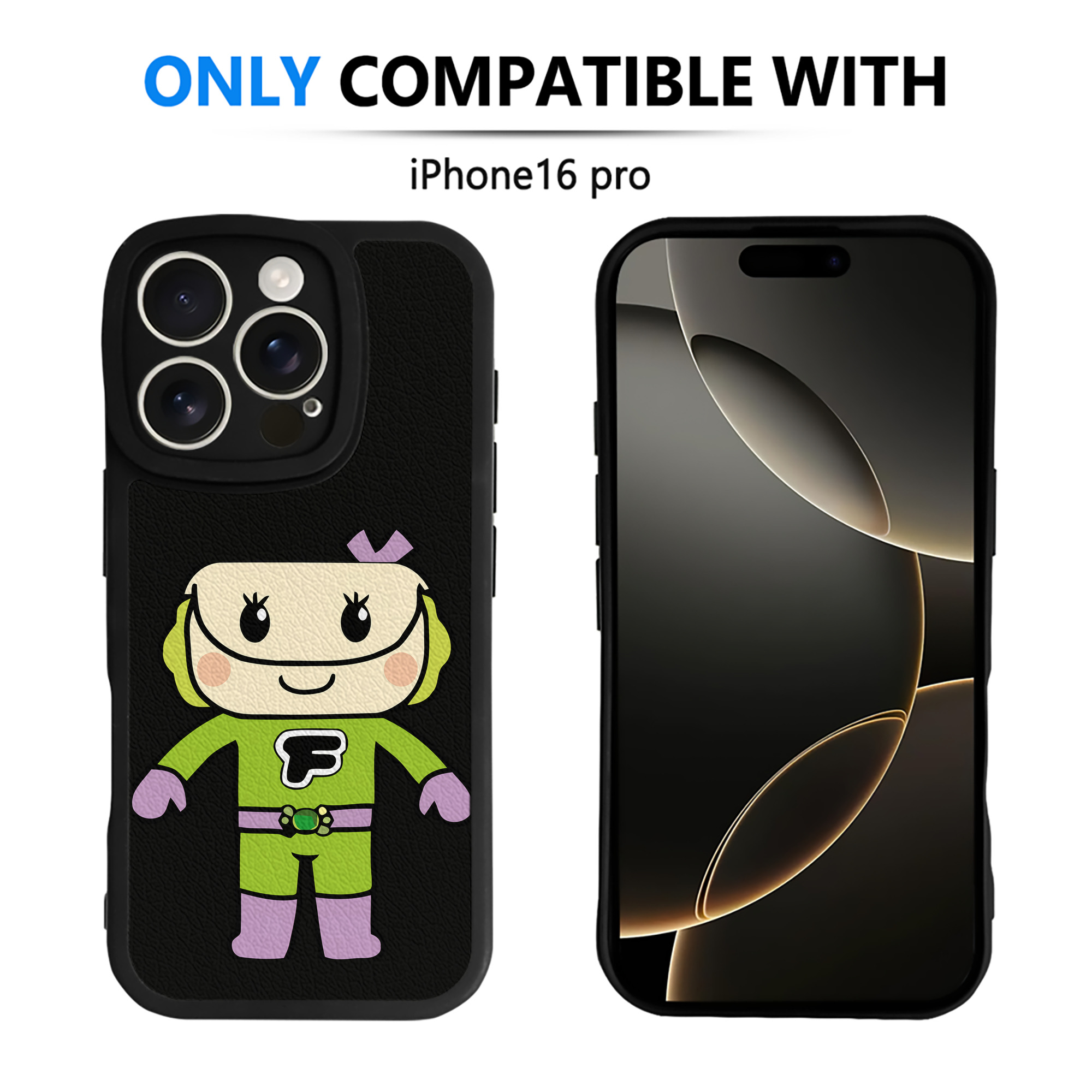 （画像用） アンパンマン Anpanman 【iPhone 16シリーズ対応】シリコンスマホケース（レザー調） 材質：シリコン